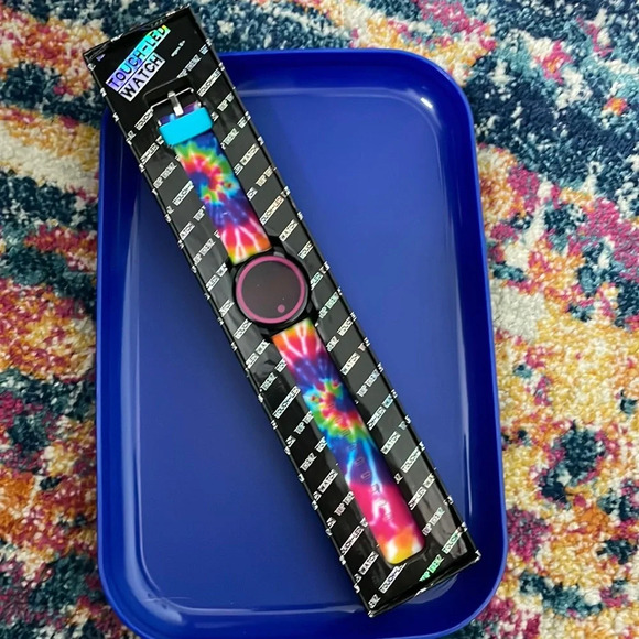 Top Trenz touch led watch tie dye new in box - Picture 1 of 3